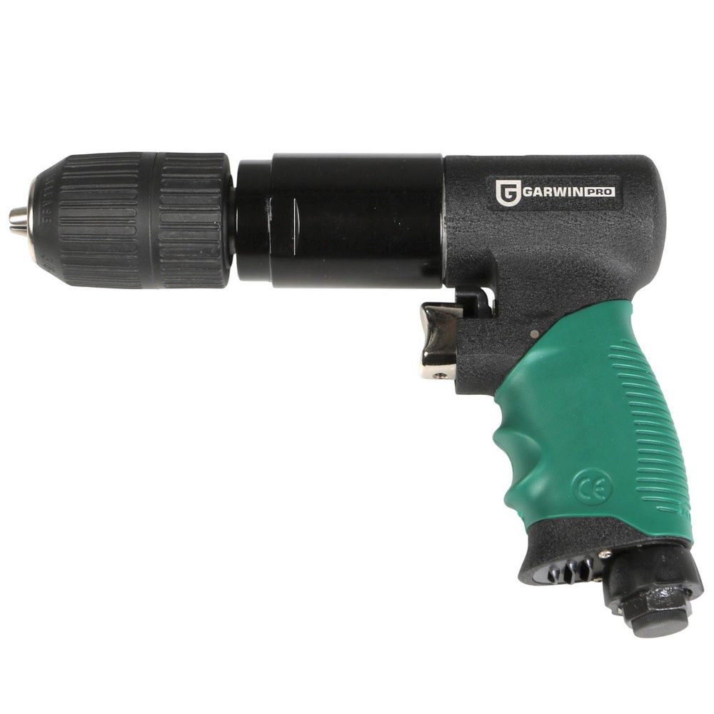 Дрель пневматическая 1/2 13 мм 700 об/мин с реверсом, GARWIN PRO, 802035-12-700