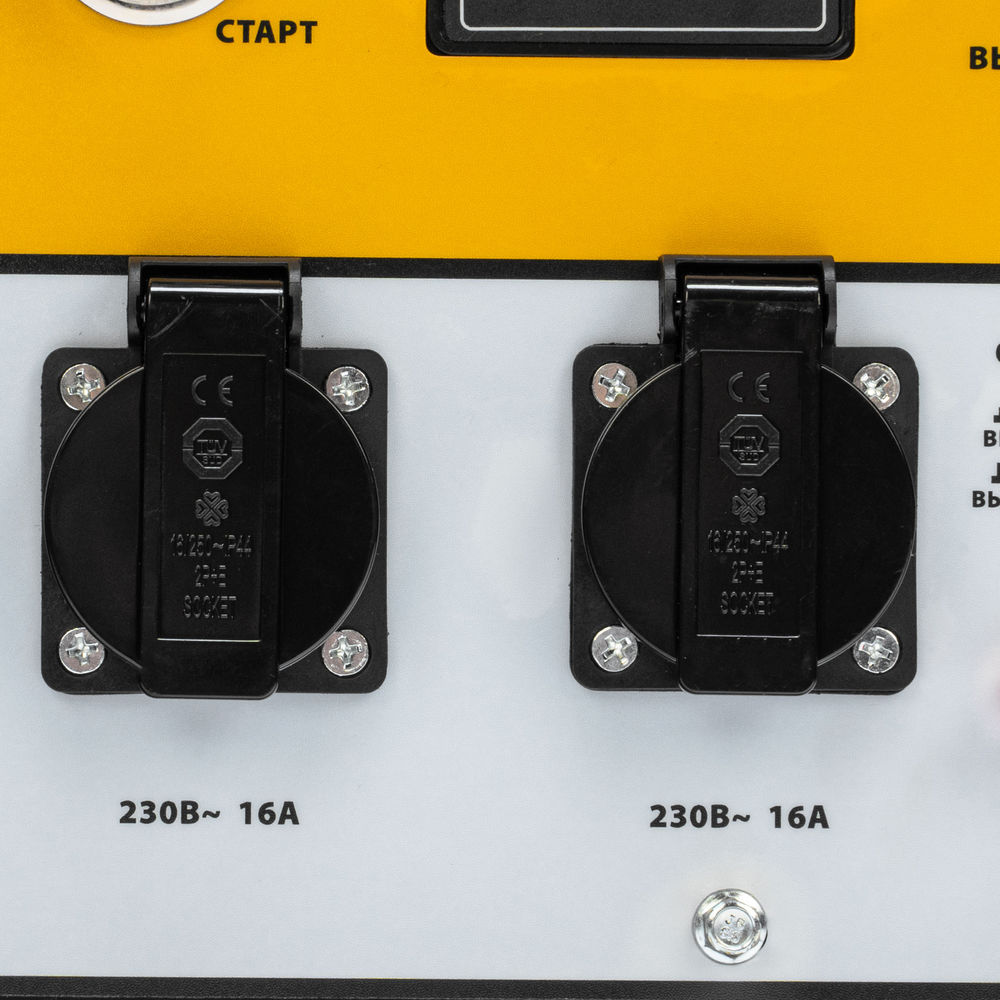 Генератор дизельный DES-32E, 3,2 кВт, 230 В, 11 л, электростартер Denzel (94412)