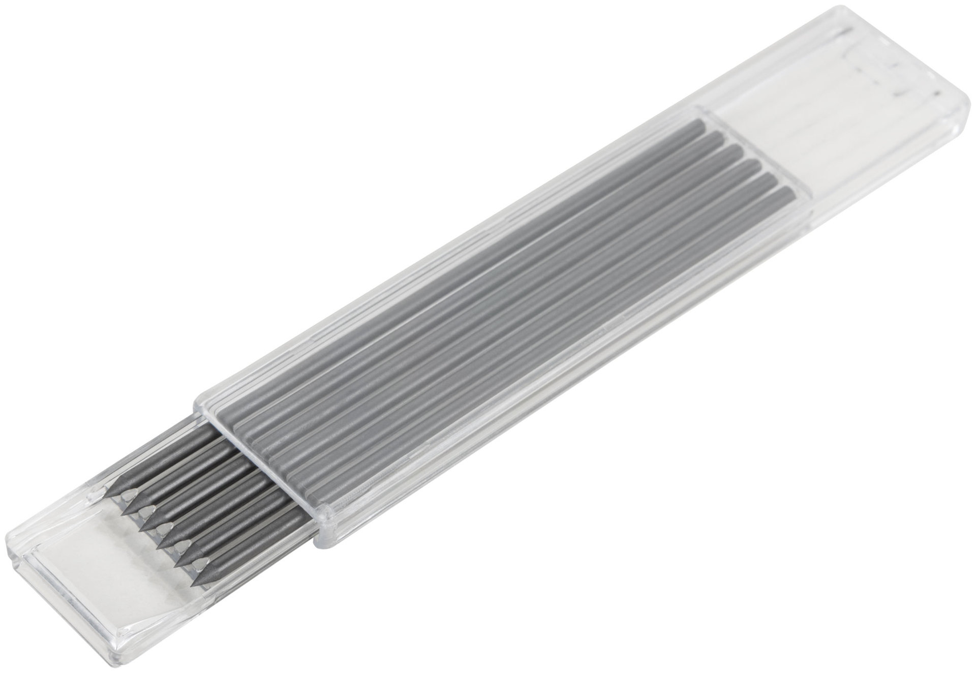 Грифели сменные для карандаша строительного, черные, 6 шт. (04322)