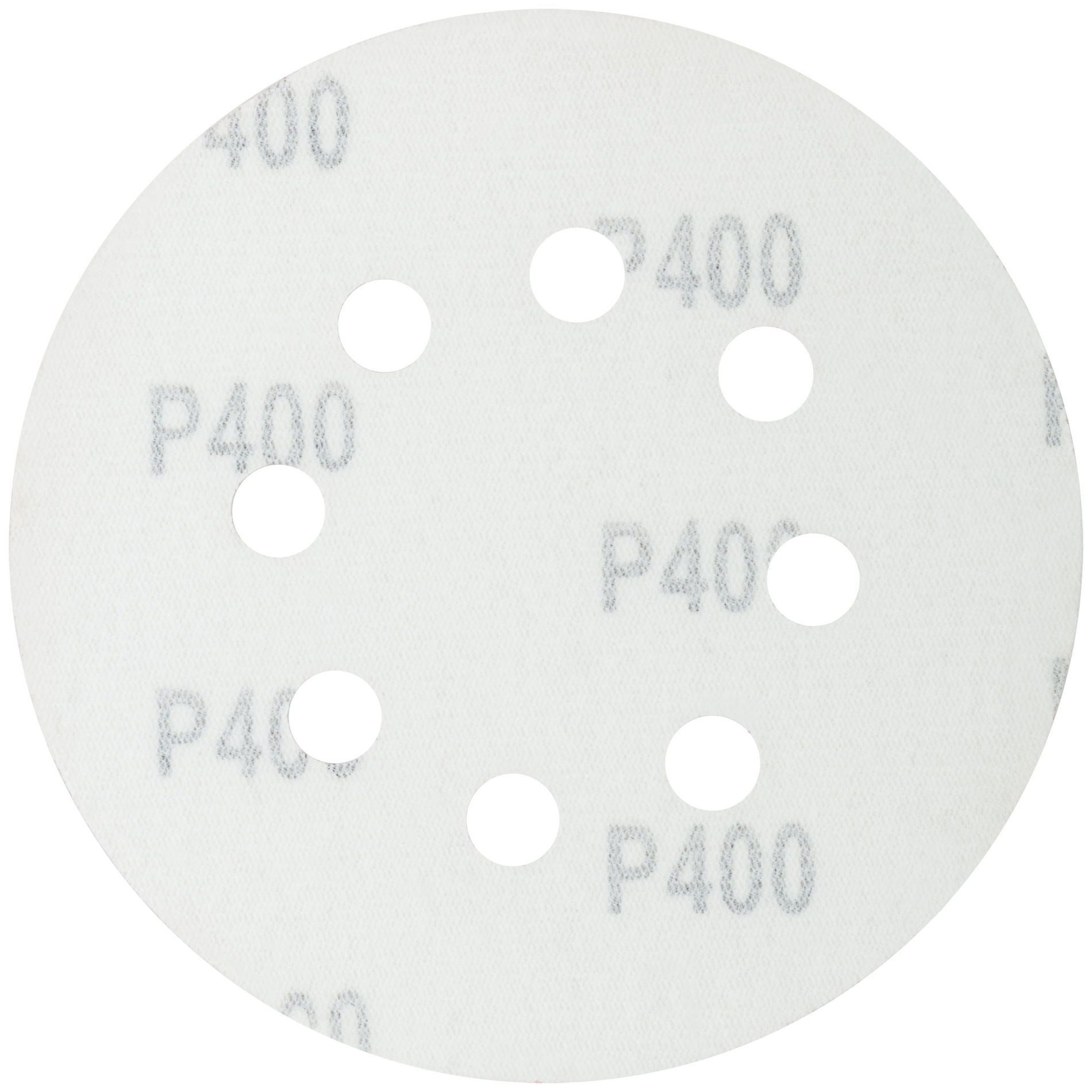 Круги шлифовальные с отверстиями (липучка), алюминий-оксидные, 125 мм, 5 шт. Р 400 (39841М)