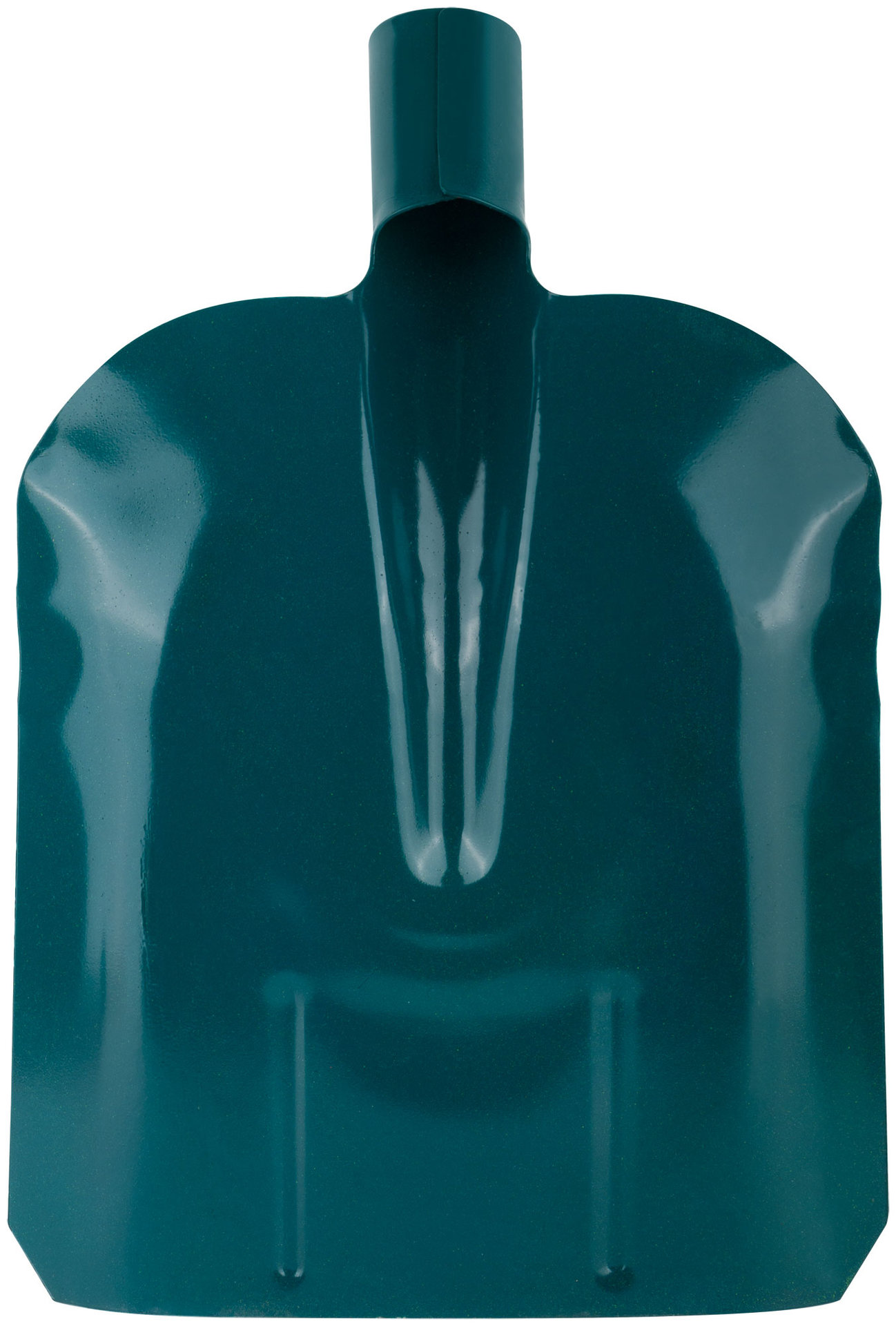 Лопата совковая без черенка, с ребрами жесткости 220х270 мм (77206)