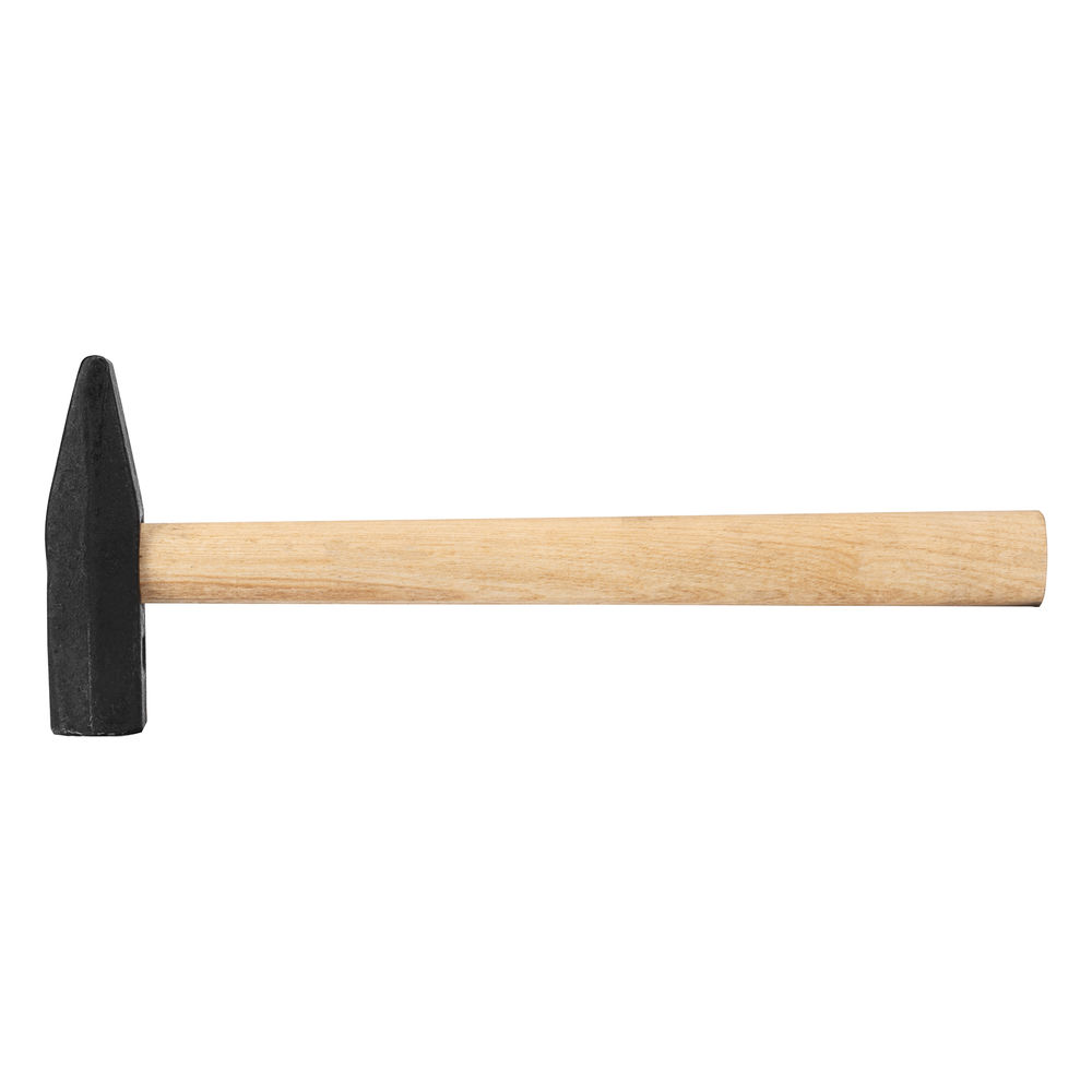 Молоток слесарный, 1000 г, квадратный боек, деревянная рукоятка Россия