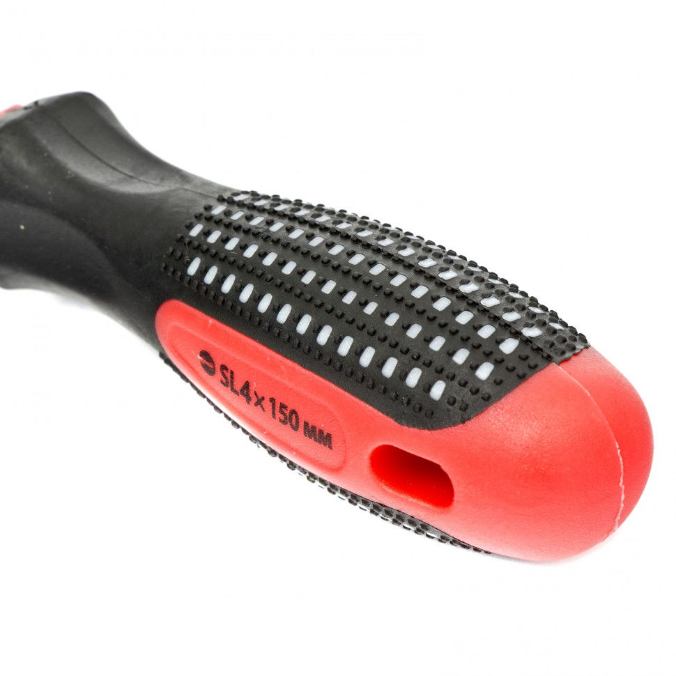 Отвертка Fusion, SL4 х 150 мм, CrV, трехкомпонентная рукоятка Anti slip Matrix