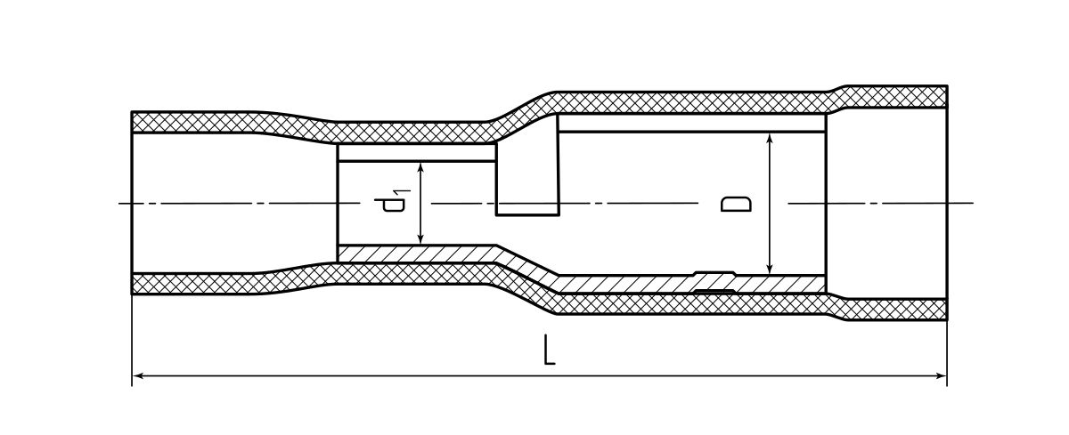 Разъем штекерный изолированный «мама» РШИ-М 1.5–4 серия ПРОФИ (КВТ) (47465)