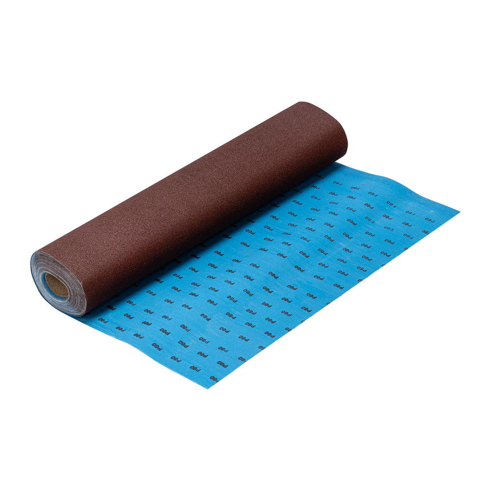 Шкурка на тканевой основе, P 60, 1000 мм х 20 м, водостойкая Matrix (75286)