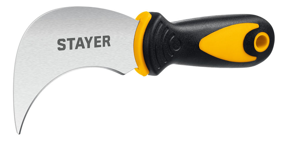 Нож для листовых и рулонных материалов 200 мм C-Force STAYER 09293