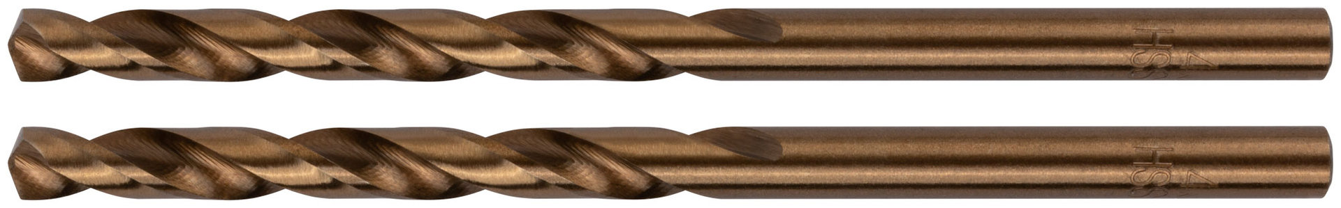 Сверла по металлу HSS с добавкой кобальта 5% Профи в блистере 4,2 мм ( 2 шт.) (34442)