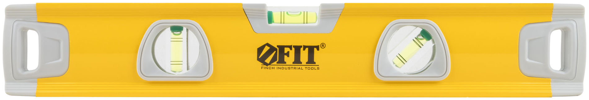 Уровень Эталон, 0,5 мм/м, 3 глазка, зеркало, усил. корпус, фрезер. раб. грани, магниты, Профи 400 мм (18271)