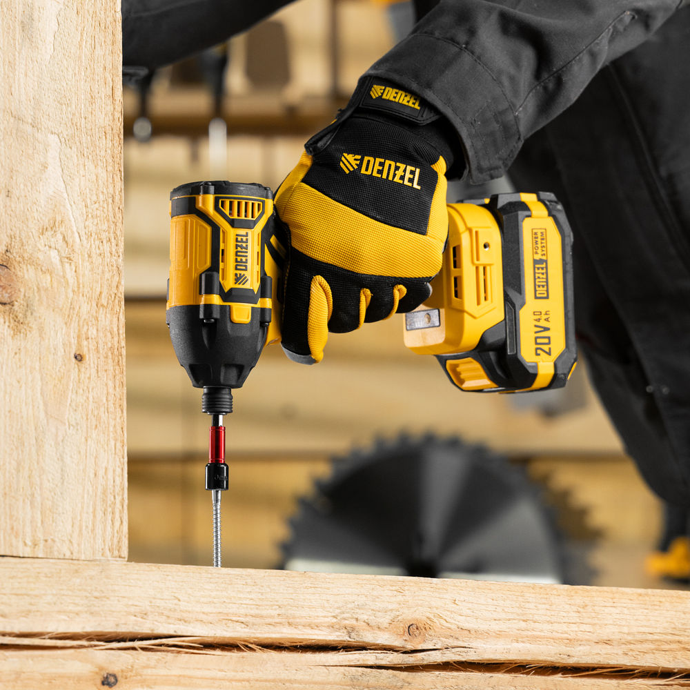 Винтоверт ударный аккумуляторный бесщет. CIDH-BL-20-270, Li-Ion, 20 В// Denzel (26514)