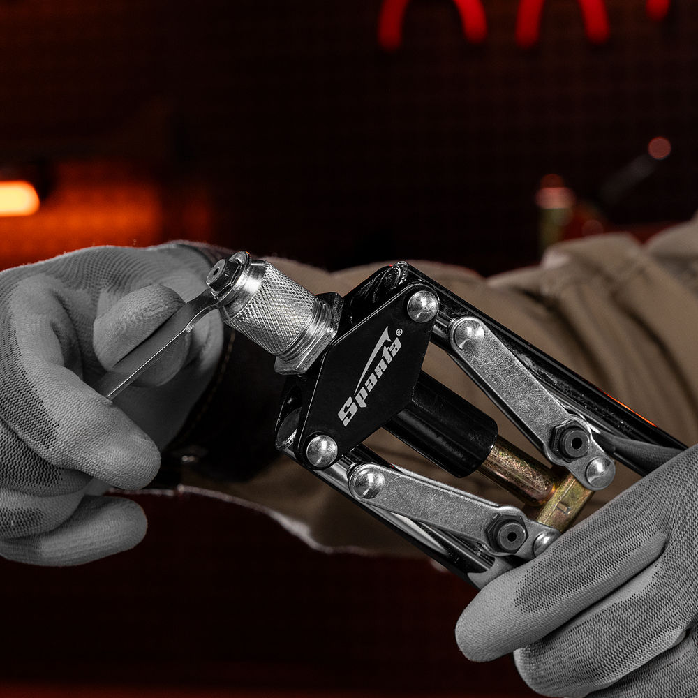 Заклепочник, 450 мм, двуручный, усиленный, заклепки 3.2-4.0-4.8 мм Sparta (405385)