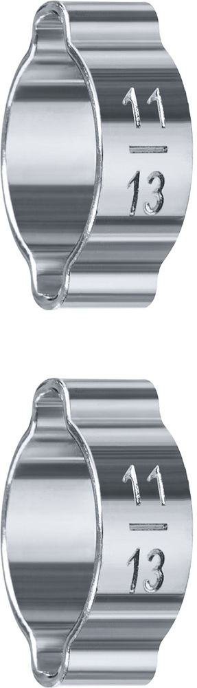 Хомут обжимной 11–13 мм, 2 шт ЗУБР Профессионал 64929-11-13