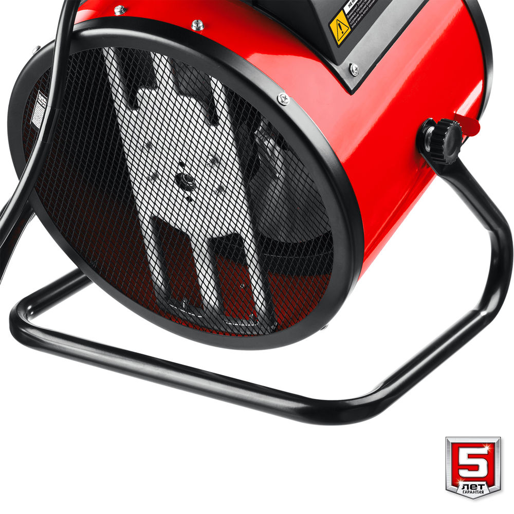 Тепловая пушка электрическая 5 кВт ЗУБР ТПК-5Р