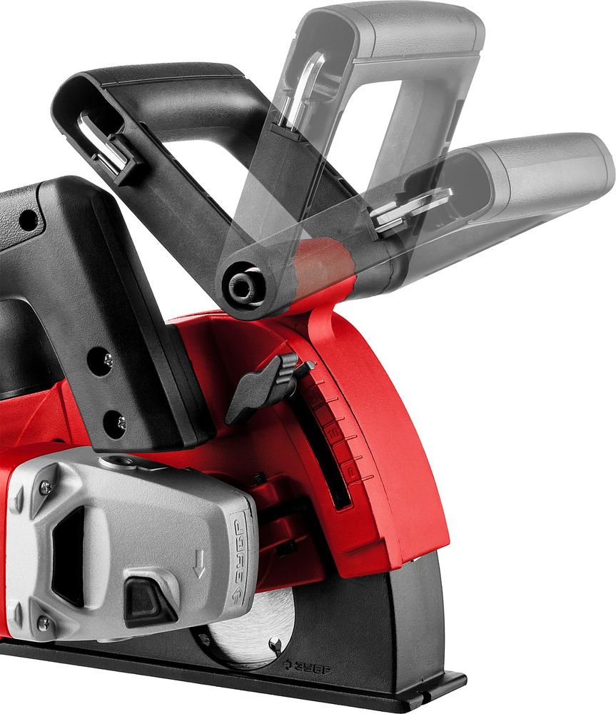 Штроборез (бороздодел) d 125 мм, 1200 Вт, ширина 30 мм ЗУБР ЗШ-30-1200 Т