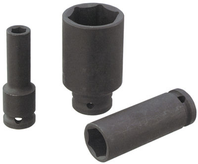 Головка, 1/2, 24 мм, торцевая, 6-гранная, ударная, глубокая, Licota, A4024L