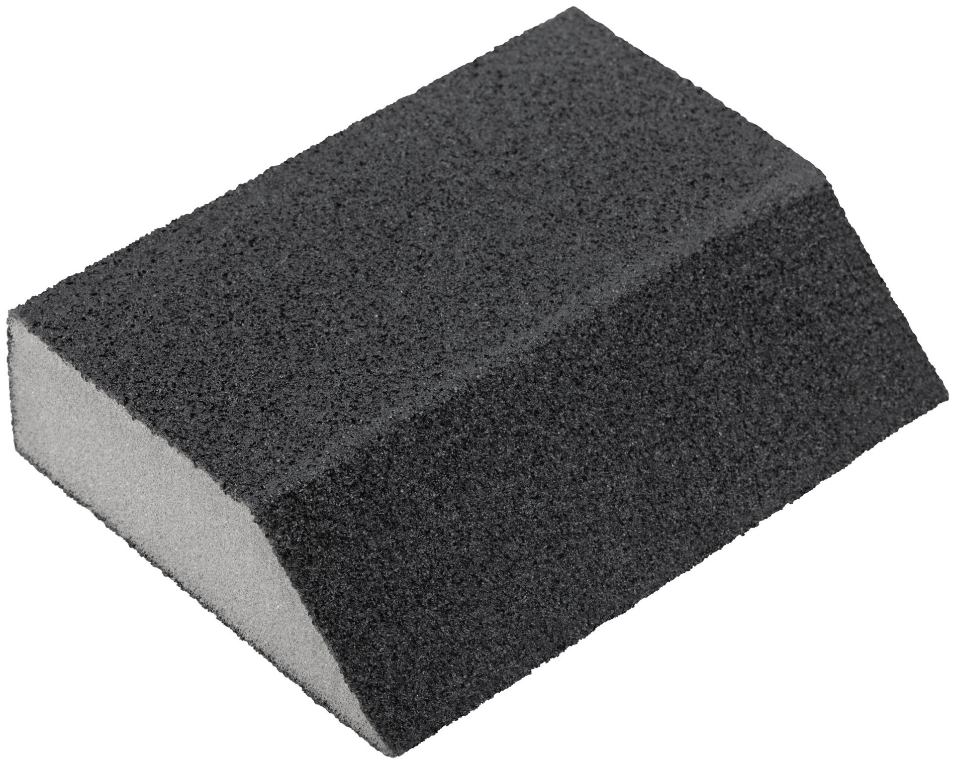 Губка шлифовальная угловая, алюминий-оксидная, 100х70х25 мм, средняя жесткость Р 60 (38372)