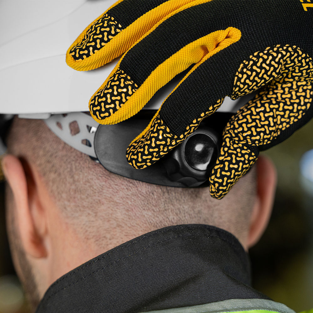 Каска защитная ударопрочная, ABS/PC, плавная регулировка, модель «Форвард» (К-05)белая Denzel (89204)