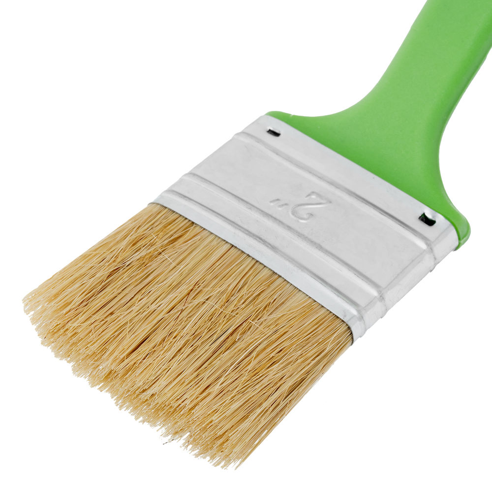 Кисть радиаторная 50 мм, натуральная щетина, пластиковая ручка Сибртех (83857)