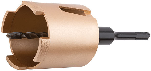 Коронка кольцевая по бетону алмазная безударная в сборе 72 мм (33484)