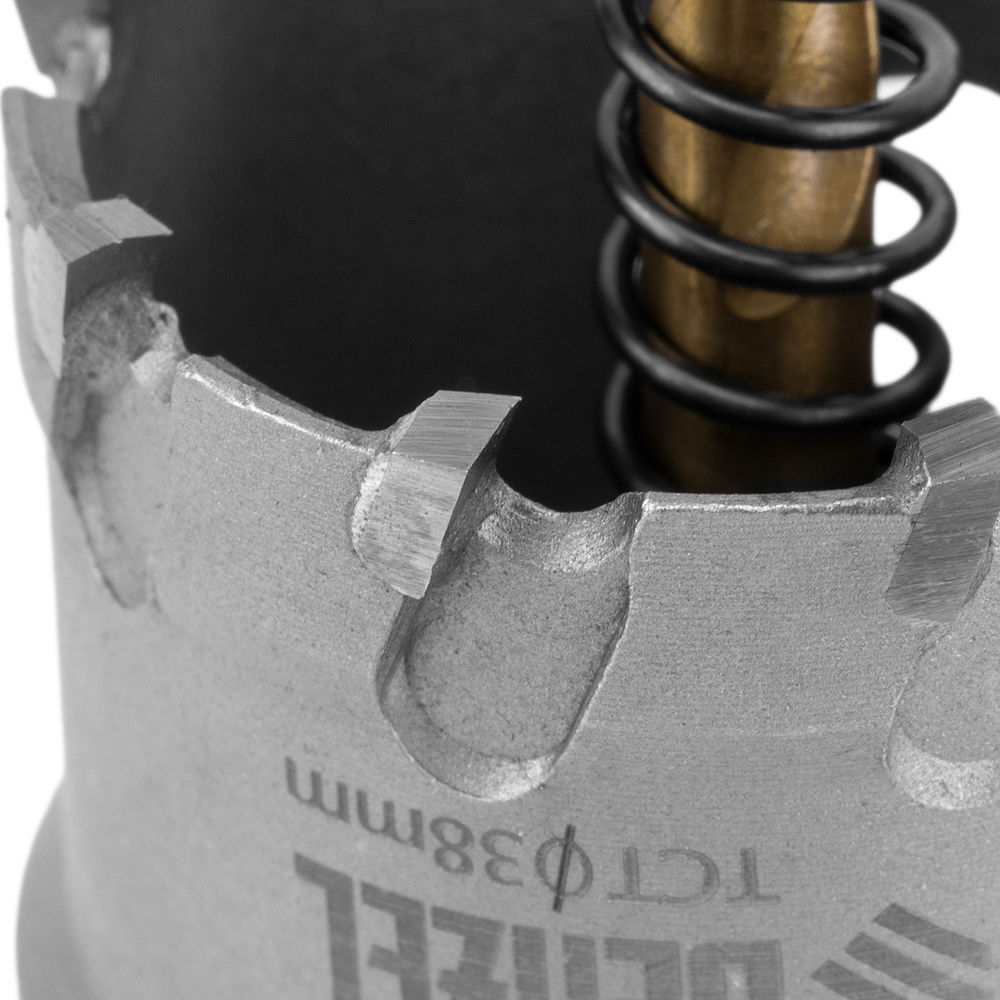 Коронка по металлу твердосплавная, 38 мм Denzel (724012)