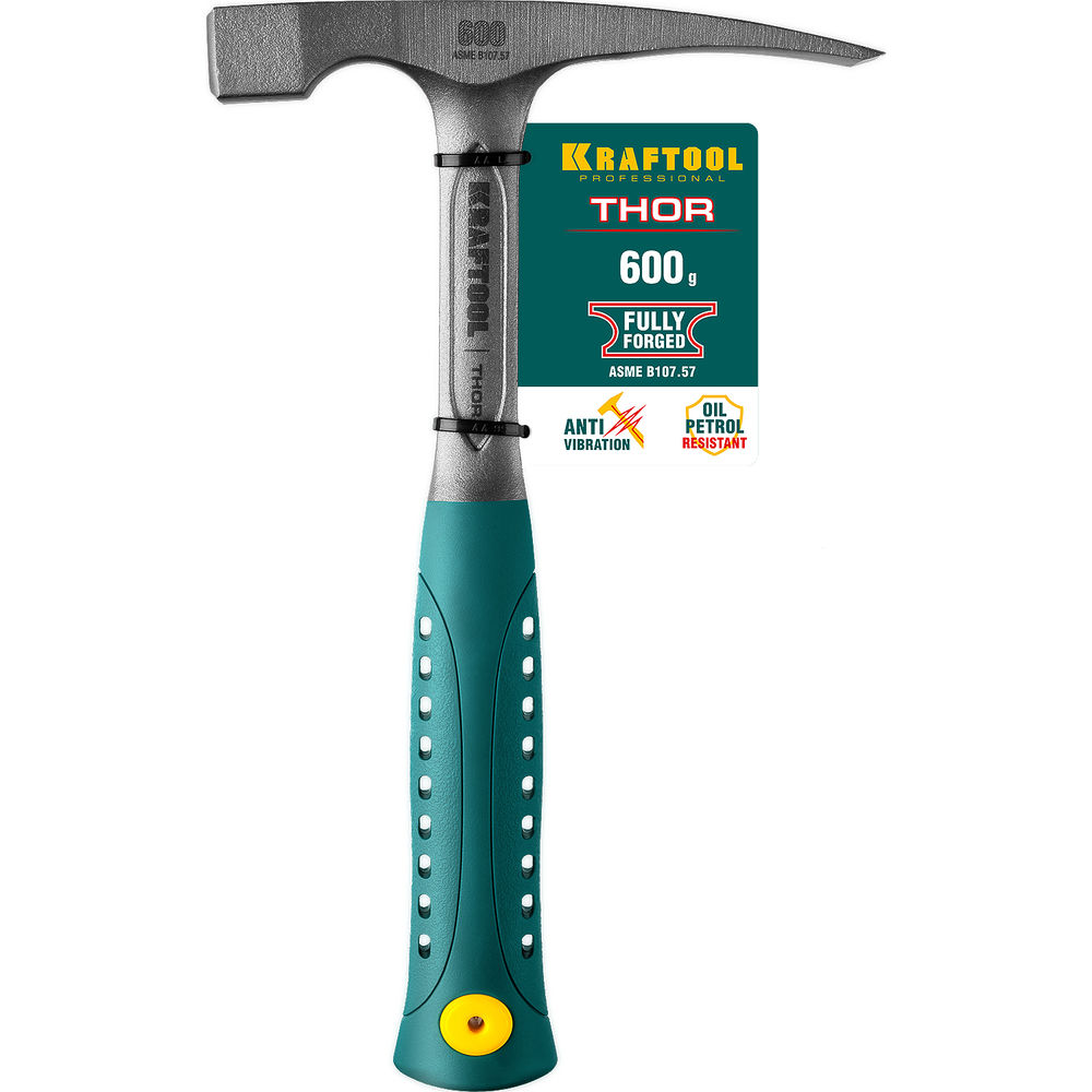 Молоток каменщика цельнокованый 600 г Thor KRAFTOOL 20191