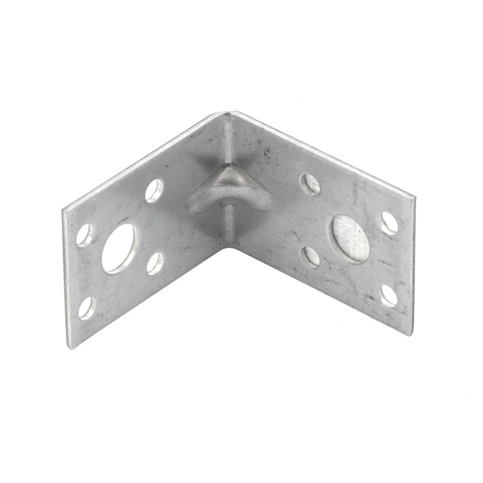 Крепежный уголок усиленный 1.7 мм, KUU 50 x 50 x 35 мм Сибртех (46408)