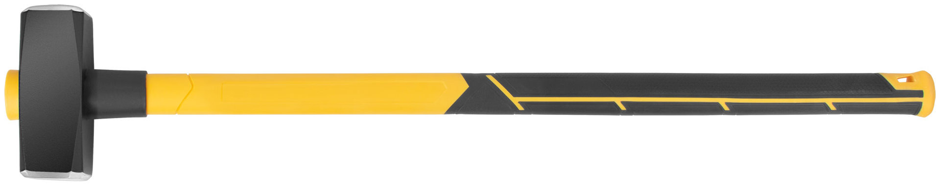Кувалда кованая, фиберглассовая обратная усиленная ручка 900 мм, 6 кг