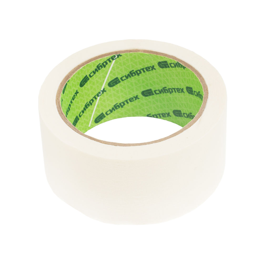 Лента малярная, 48 мм х 25 м, на бумажной основе Сибртех (88832)