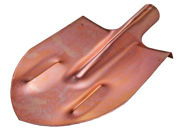 Лопата штыковая без черенка омеднение