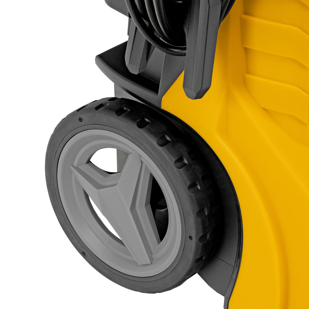 Моечная машина высокого давления R-210iD, 2600 Вт, 210 бар, 8.0 л/мин, асинхронный двигатель, барабан Denzel (58237)