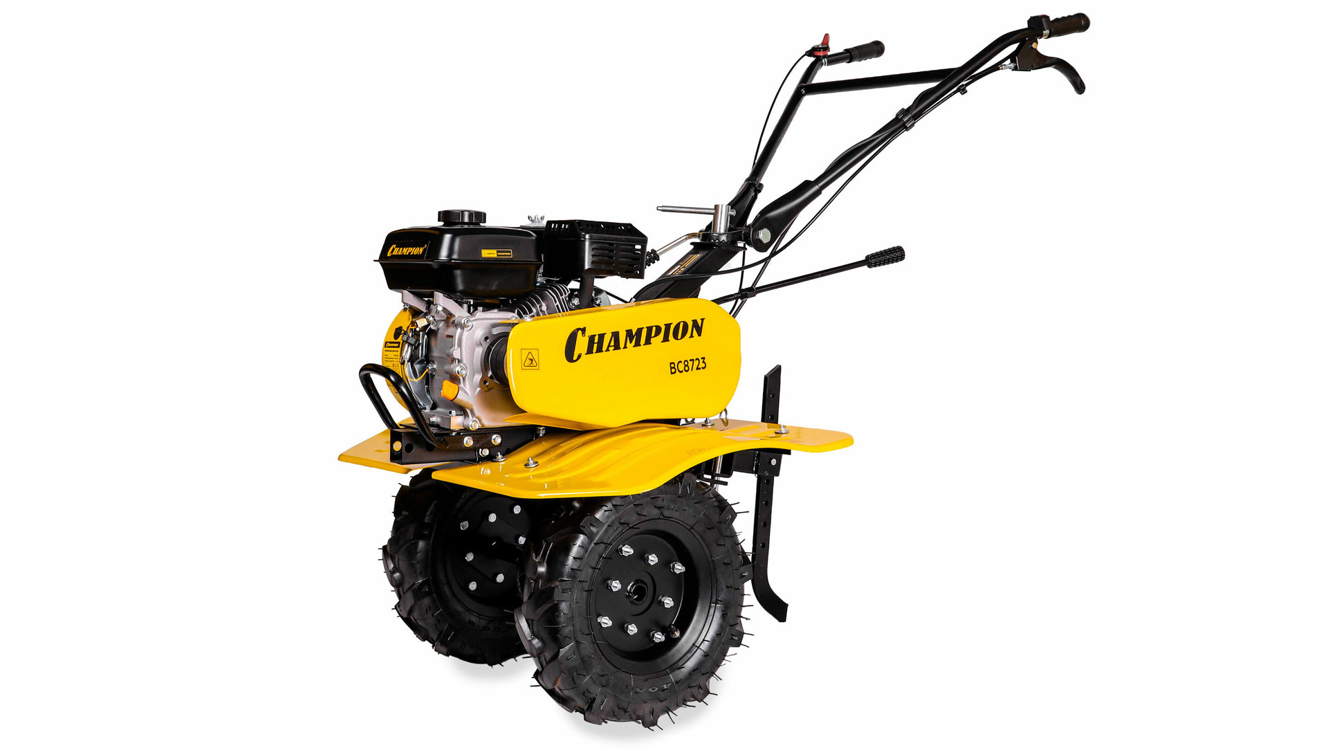 Мотоблок Champion ВC8723 (7лс 2F/1R 80см 30см 3,6л 75кг, колеса 4/8 шкив) (BC8723)