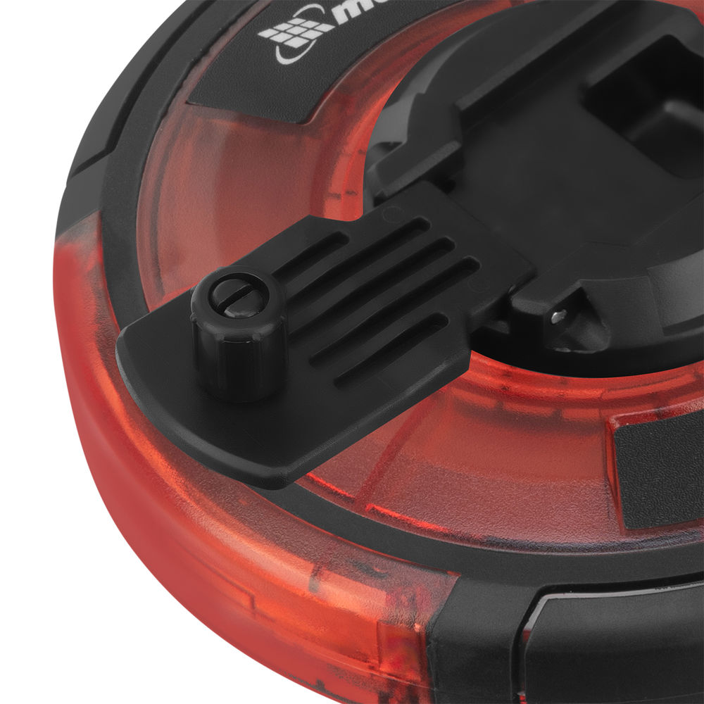 Рулетка геодезическая 30 м х 12,5 мм, закрытый корпус, стальная лента, односторонняя шкала, Pro Matrix