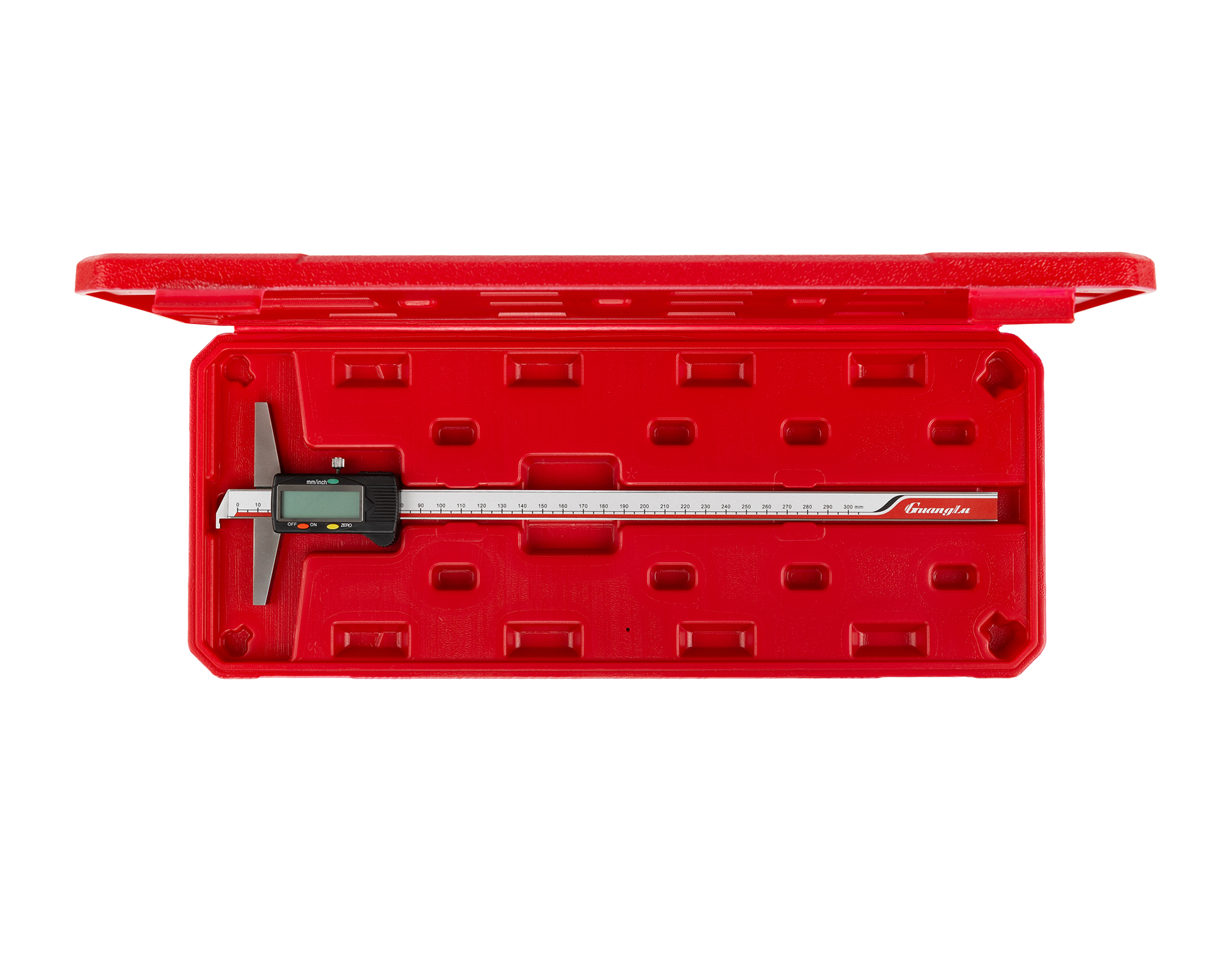 Штангенглубиномер цифровой 0-300 0,01 с тол-м 123-104*1 Guanglu