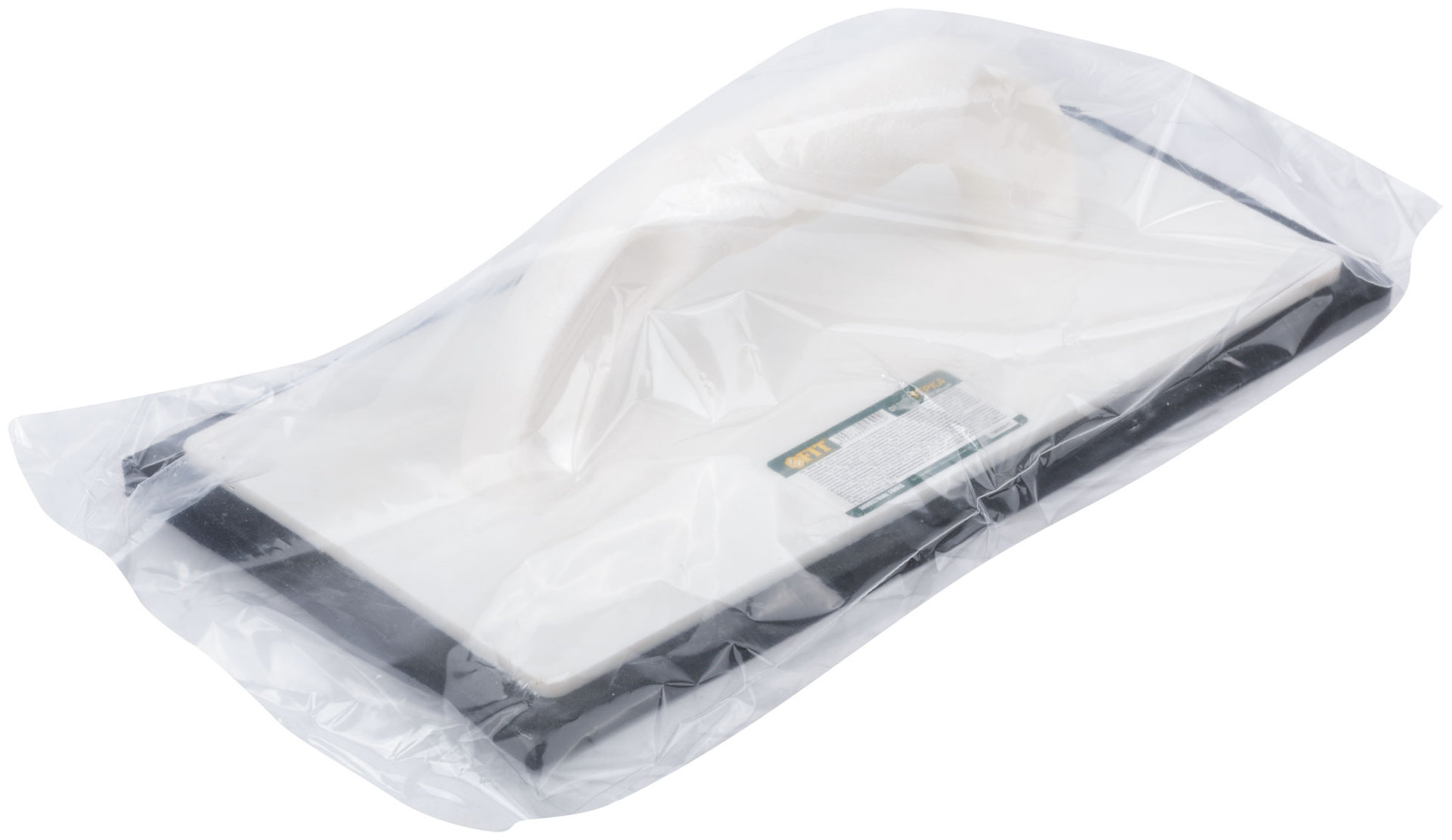 Терка финишная с резиновым покрытием, пластиковый корпус 280х140х10 мм (05300)