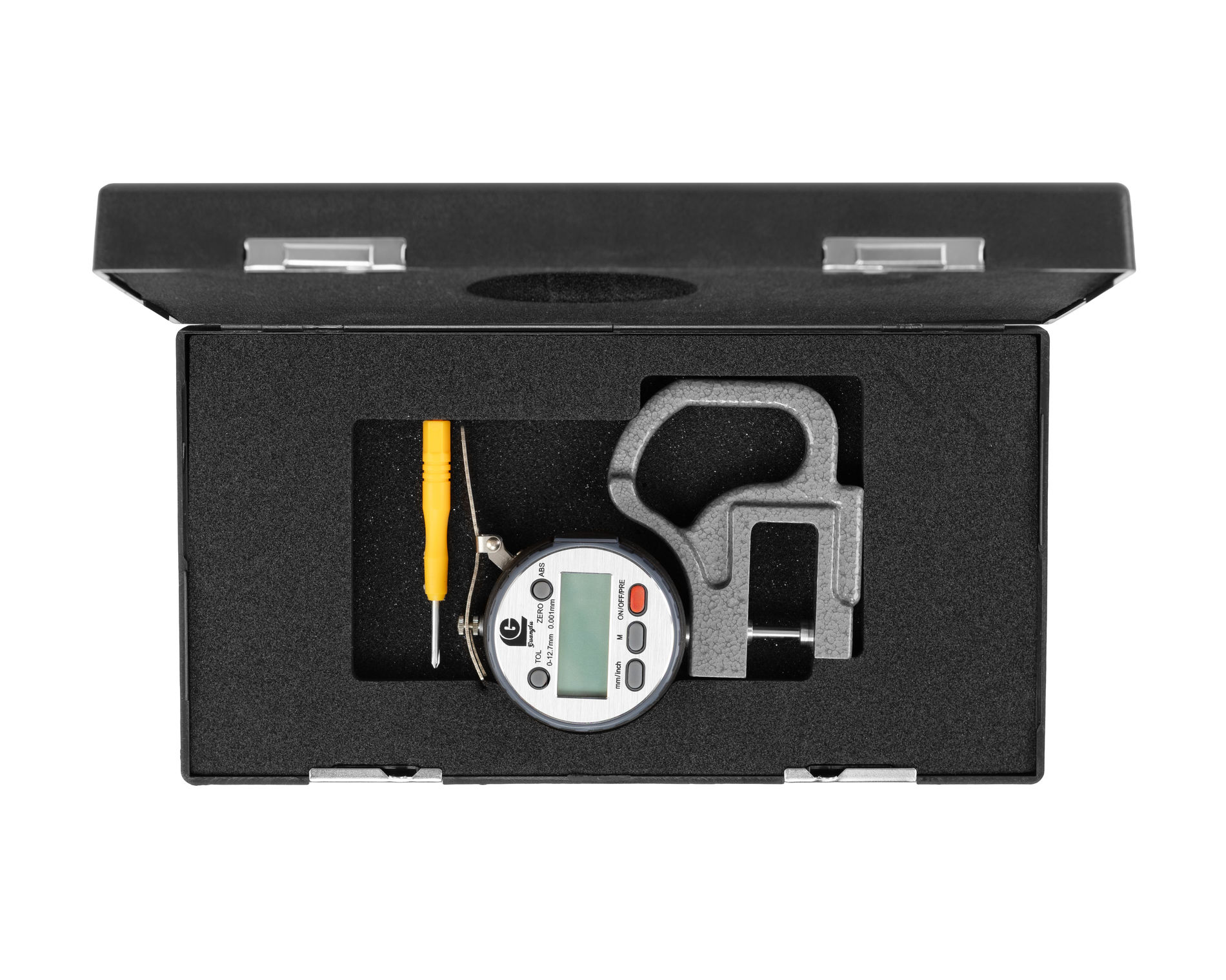 Толщиномер цифровой 0-10 0,001 L=30мм 316-160А Guanglu