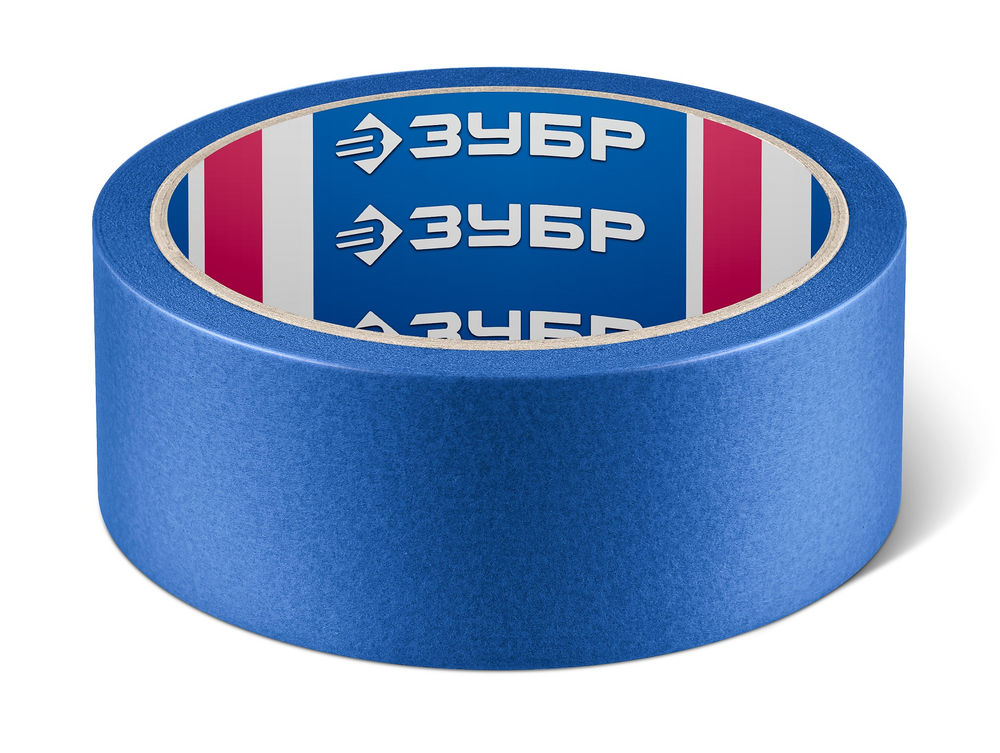 Лента малярная №100, 36 мм x 25 м, для гладких и слегка шероховатых поверхностей ЗУБР Профессионал 12141-36