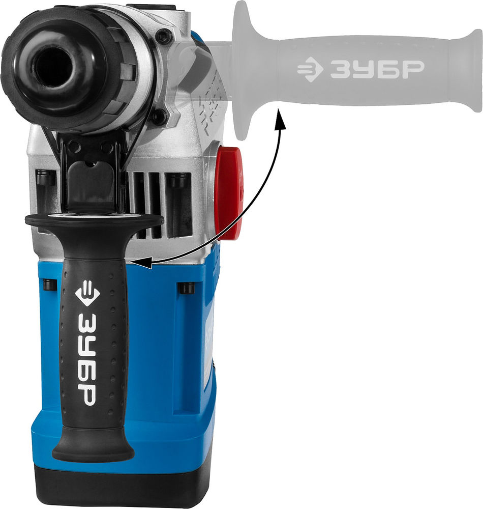 Перфоратор SDS-Max 40 мм 1250 Вт АВТ Профессионал ЗУБР ЗПМ-40-1250 ЭВК