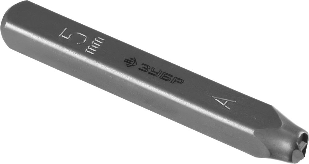 Клейма штамповочные буквенные 5 мм латиница Профессионал ЗУБР 21505-05