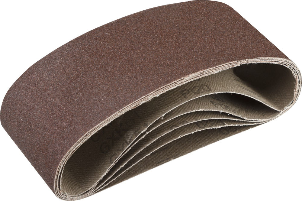 Лента шлифовальная 75х457 мм, P120, для ЛШМ, 5 шт, серия СТАНДАРТ ЗУБР 35341-120