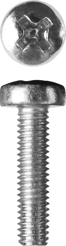 Винт с полусферической головкой M3?16 мм DIN 7985 кл. пр. 4.8 цинк 5 кг ЗУБР 303150-03-016