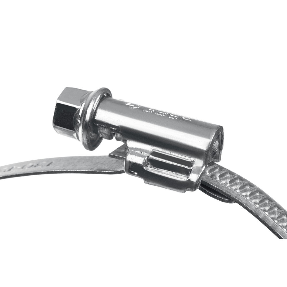 Хомут червячный Х-9Н 10 - 18 мм, накатная лента 9 мм, цинк, 50 шт ЗУБР 37807-18