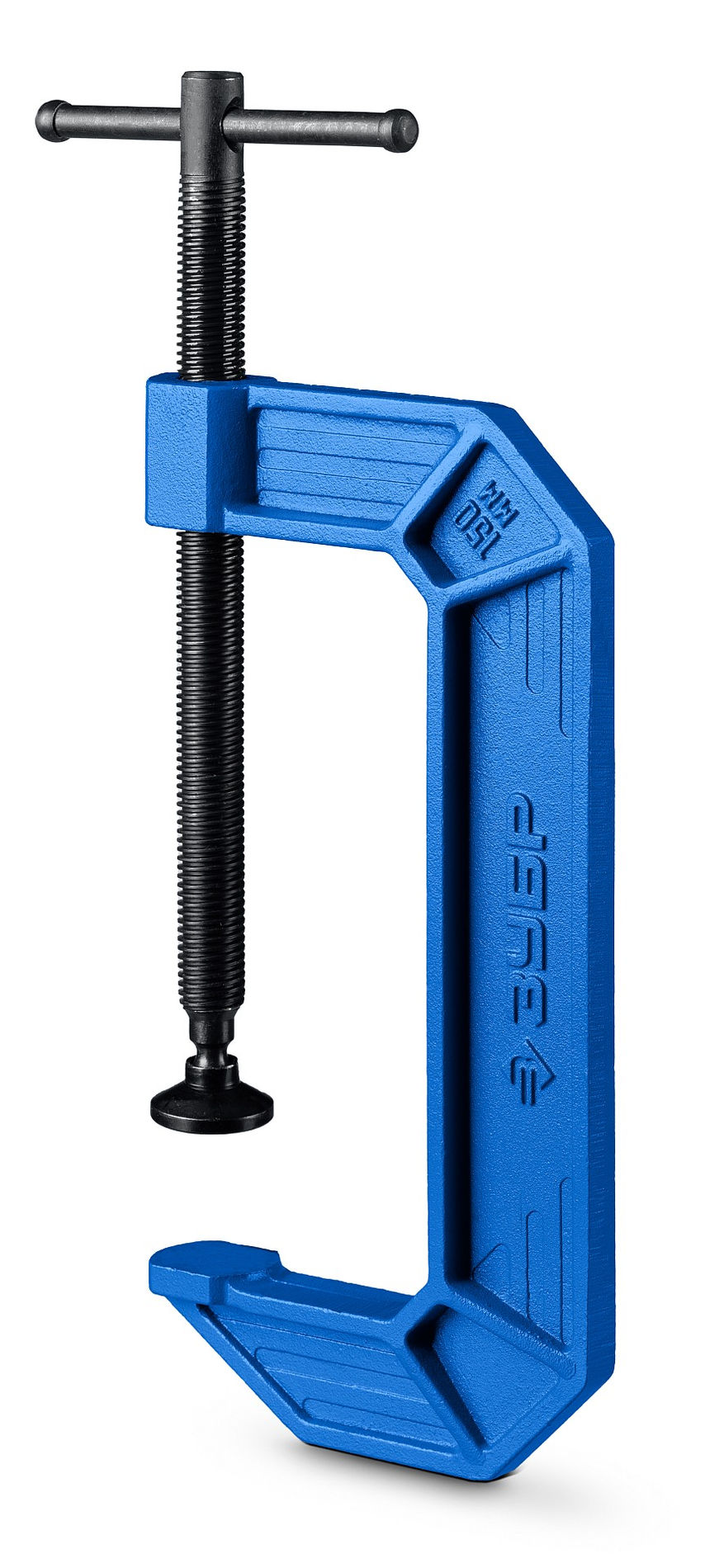 ЗУБР ПСС-150, 150 мм, чугунная струбцина тип С (G-образная), Профессионал (32245-150_z03)