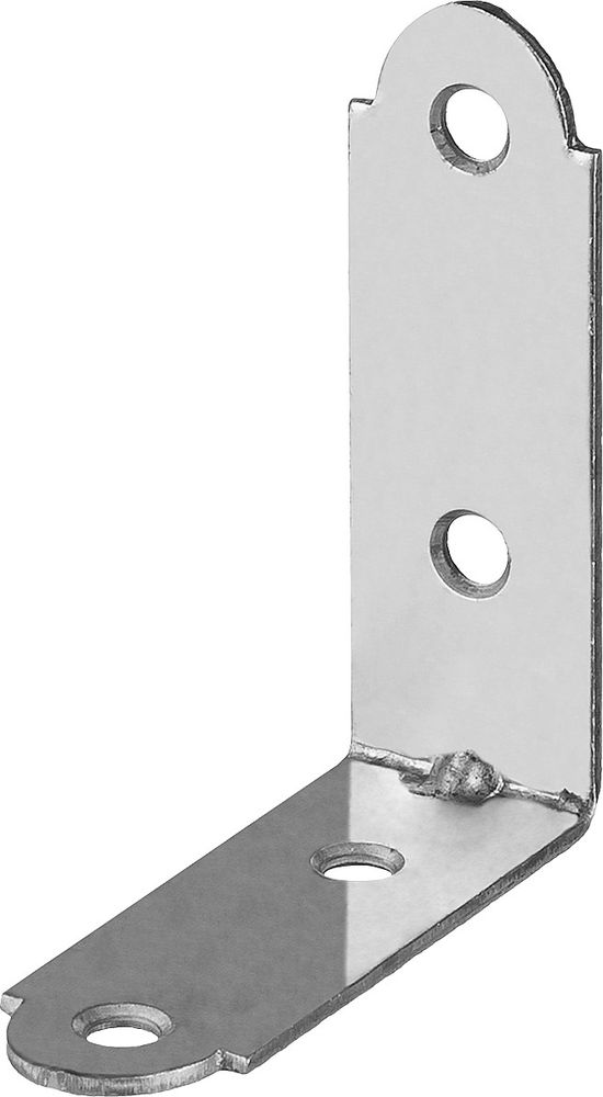 Узкий мебельный уголок 40 x 40 x 17 x 1.5 мм белый цинк ЗУБР УМ-1.5 31032-40