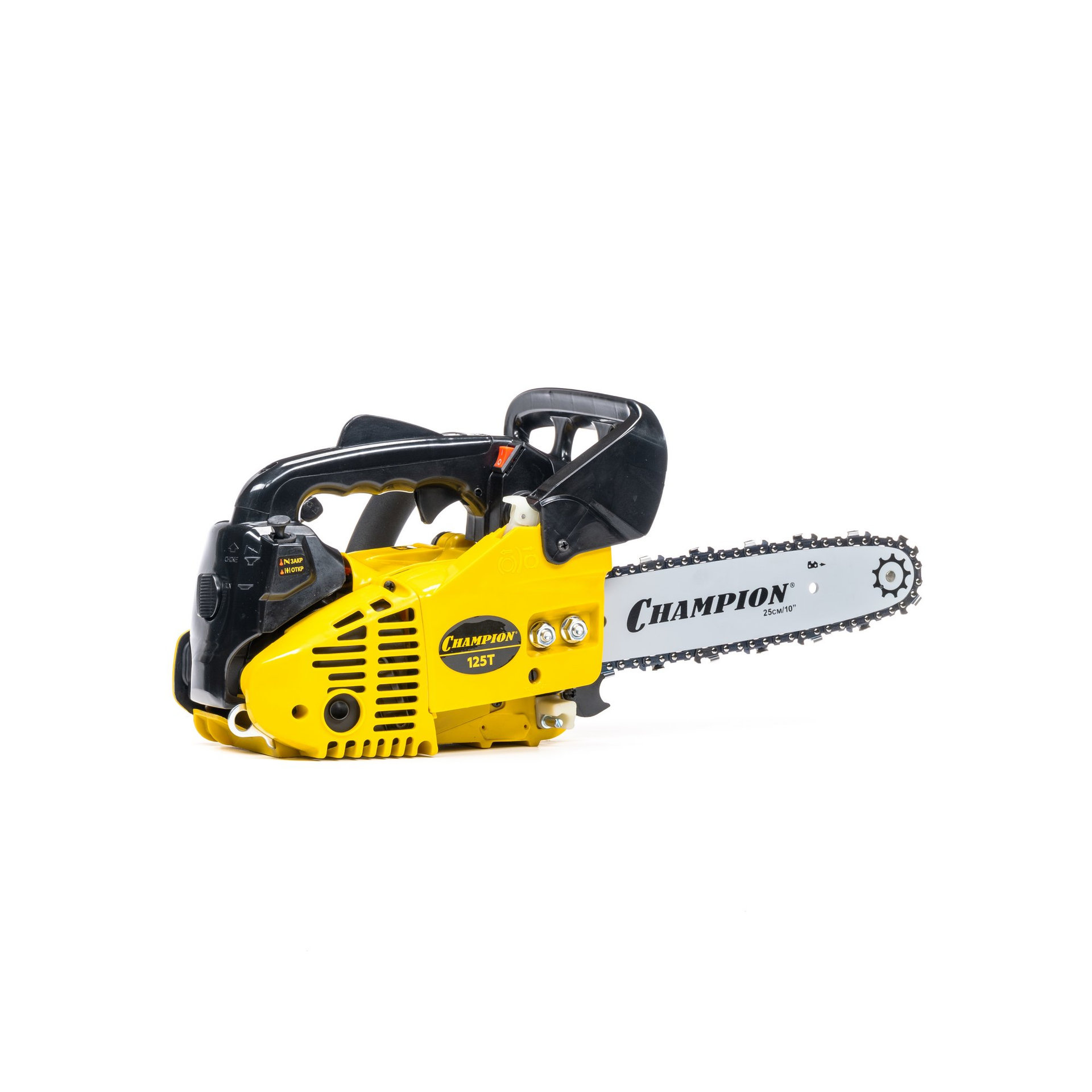 Бензопила CHAMPION 125T-10-3/8-1,3-40Е (0,7кВт 25,4см? 3,2кг) 125T-10