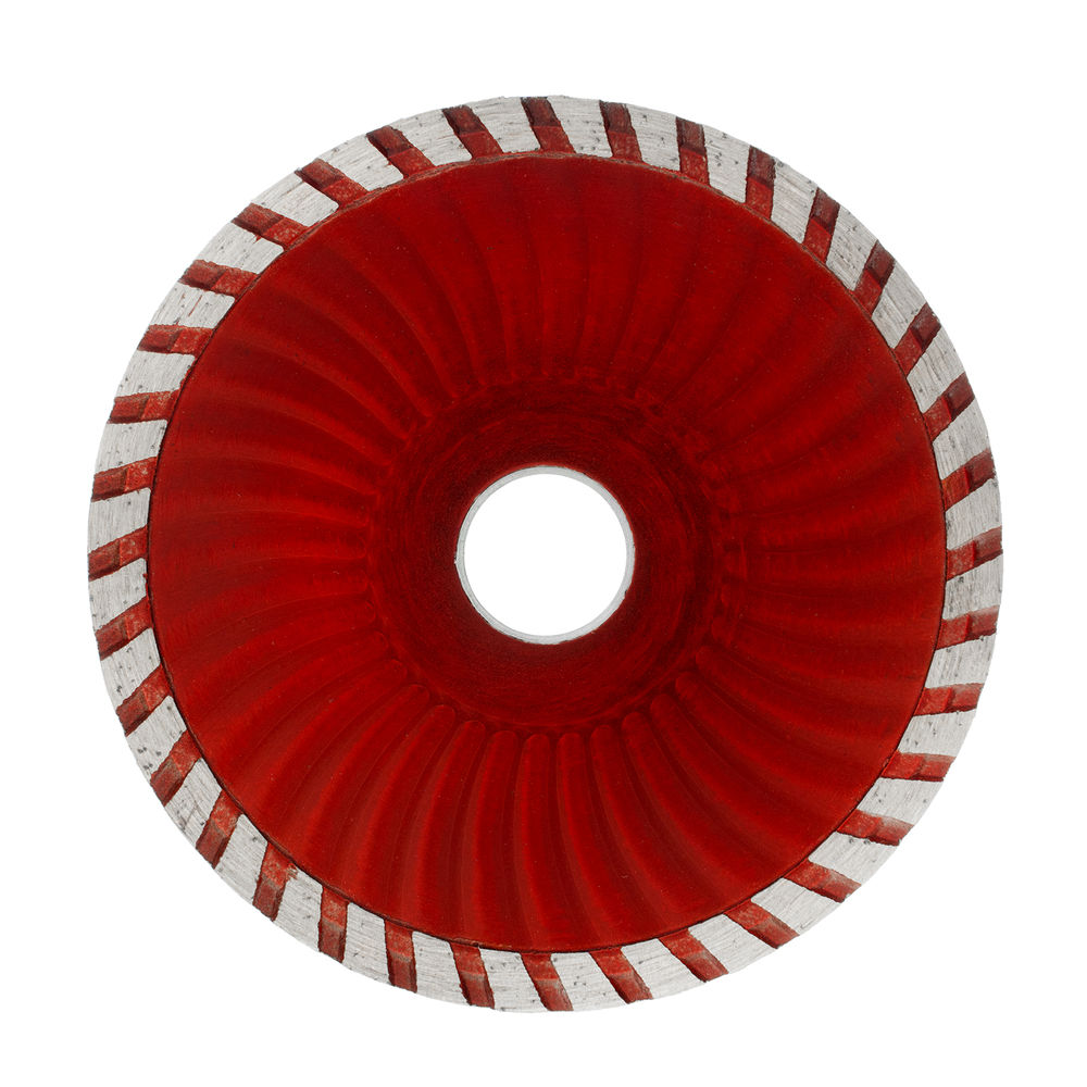 Диск алмазный, отрезной Turbo, 115 х 22.2 мм, сухая резка Matrix Professional (73178)