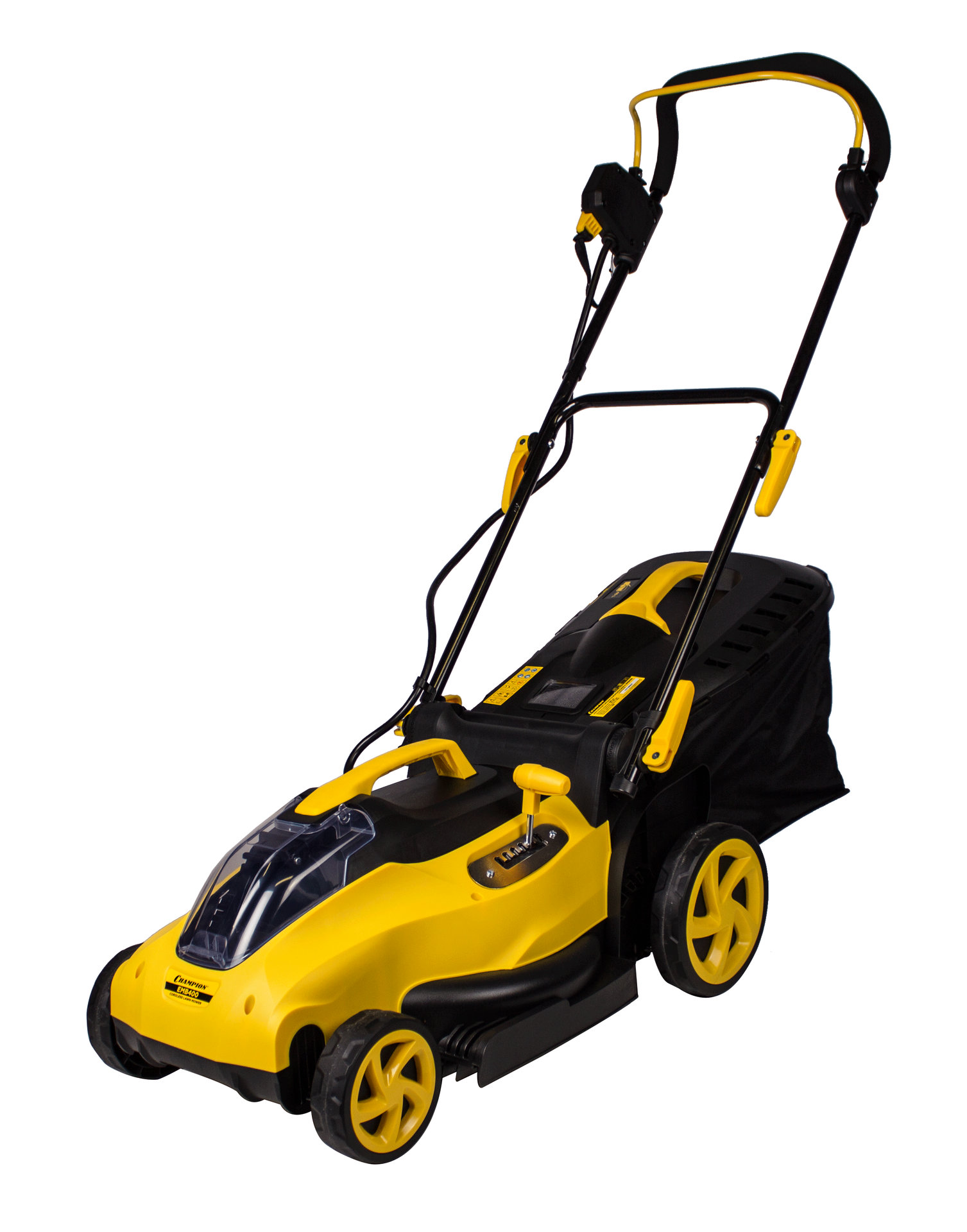 Газонокосилка аккумуляторная CHAMPION EMB400 (36В 4,0Ач Li-ion13,1кг30мин380мм20-70мм45л безАКБиЗУ) (EMB400)