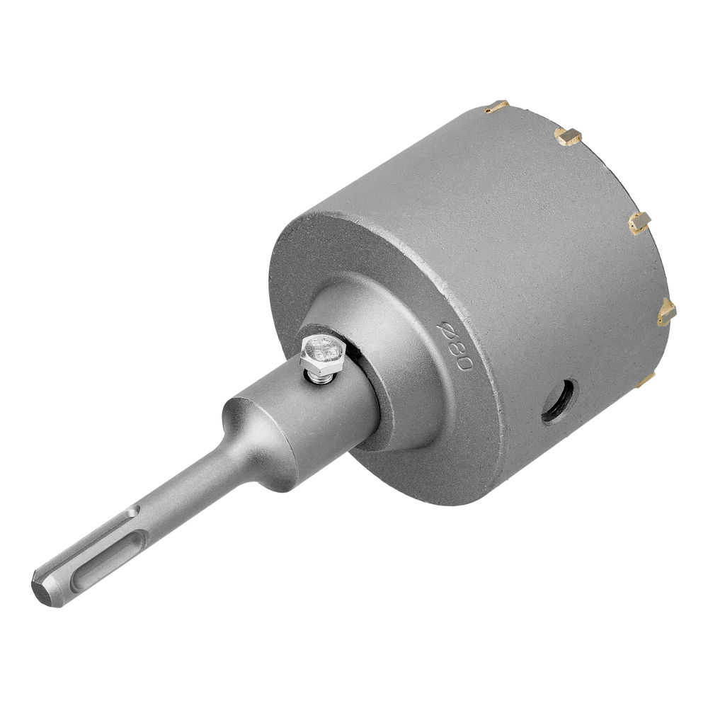 Коронка по бетону в сборе, М22 х 80 мм, SDS Plus Сибртех (703327)