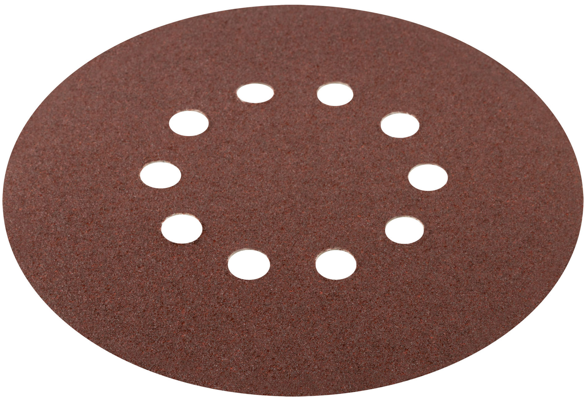Круги шлифовальные с отверстиями (липучка), алюминий-оксидные, 225 мм, 5 шт. Р 40 (39892)