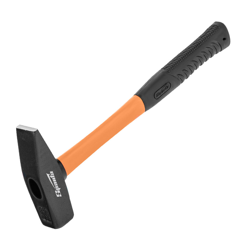 Молоток слесарный, 700 г, фибергласовая обрезиненная рукоятка Sparta (10377)