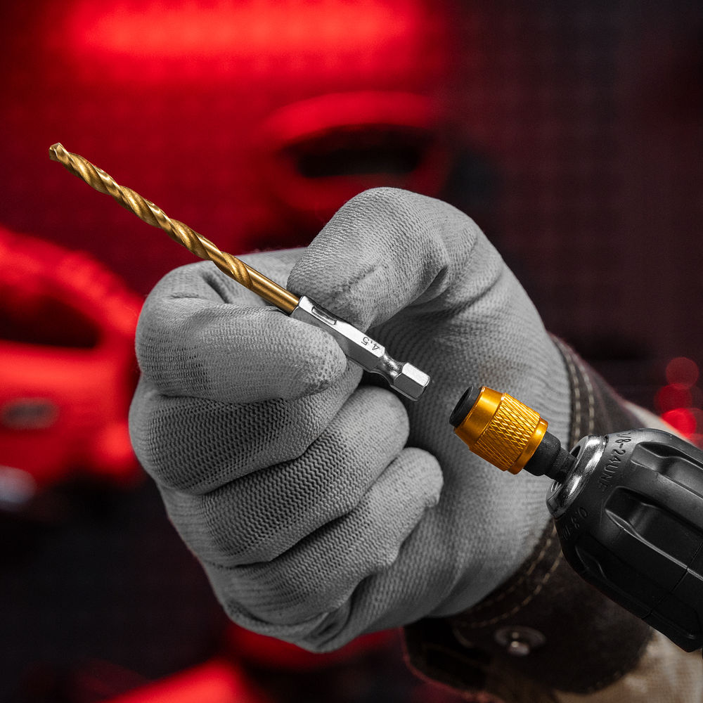 Набор бит и сверл, магнитный адаптер, CrV, пластиковый кейс, 40 шт. Matrix (11322)