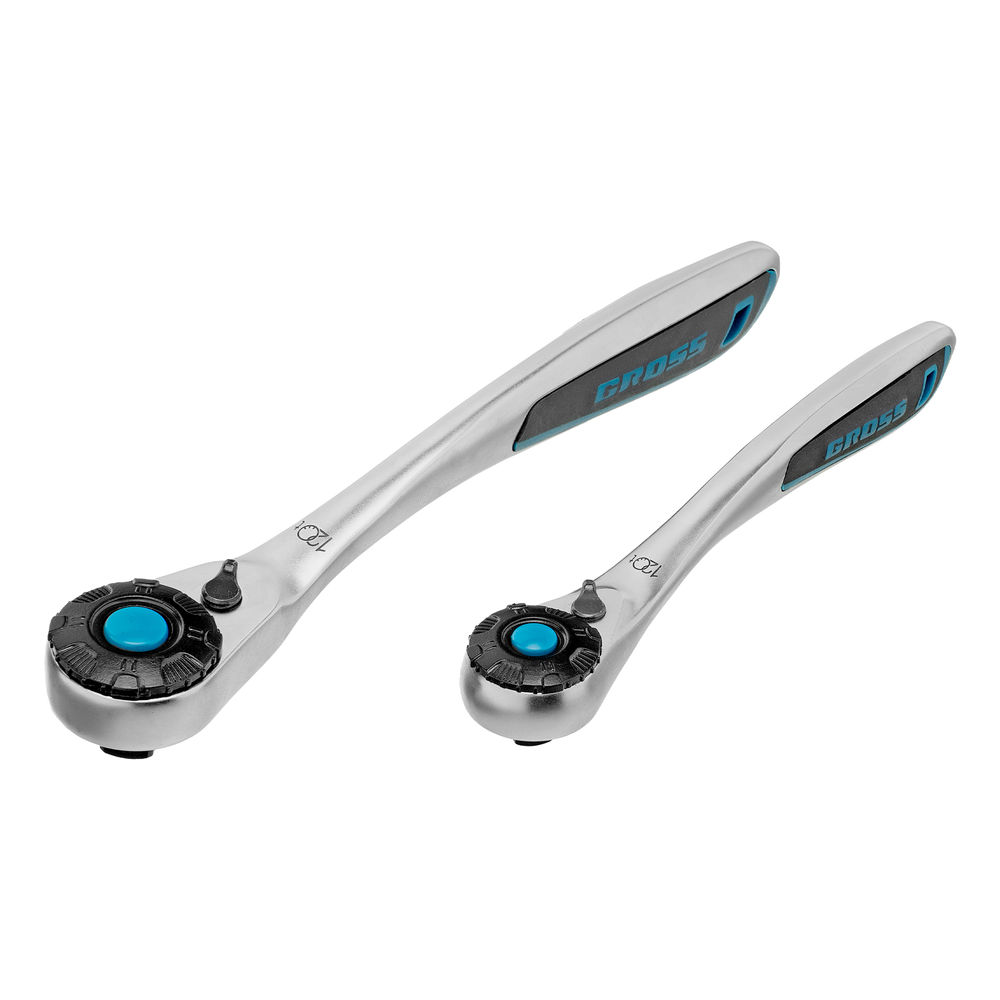 Набор инструментов, 1/4, 1/2, CrV, 120 зубьев, 82 предмета Gross